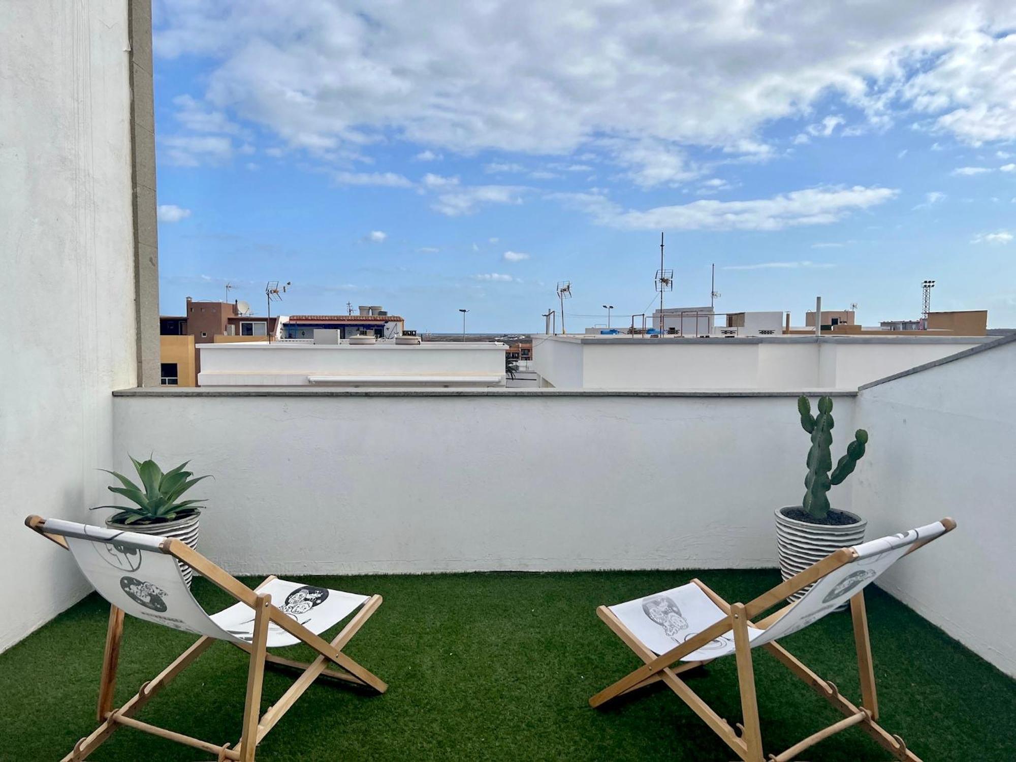 Ferienwohnung Bel Air Surf Escape Cotillo Exterior foto